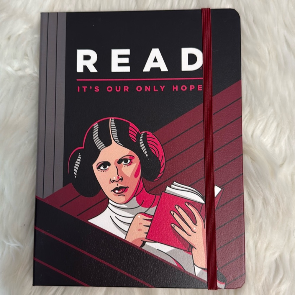 Read It’s Our Only Hope Leia Star Wars Journal Hardcover New